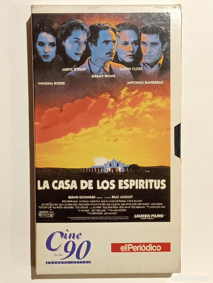 Cine: VHS PEL&Iacute;CULA - La casa de los esp&iacute;ritus. - Foto 1