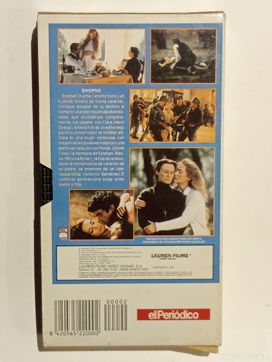 Cine: VHS PEL&Iacute;CULA - La casa de los esp&iacute;ritus. - Foto 2