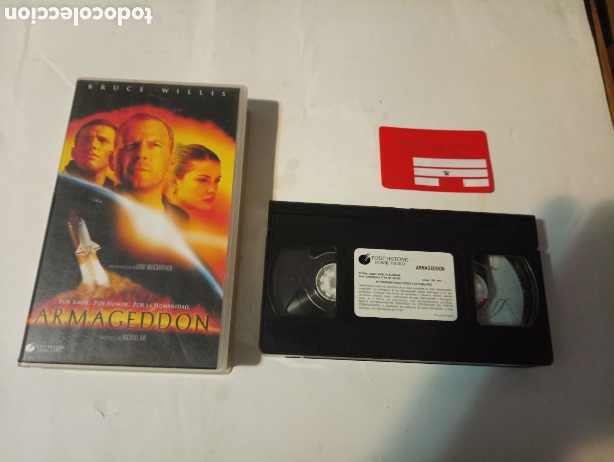 Cine: VHS armageddon Bruce willis - Foto 1