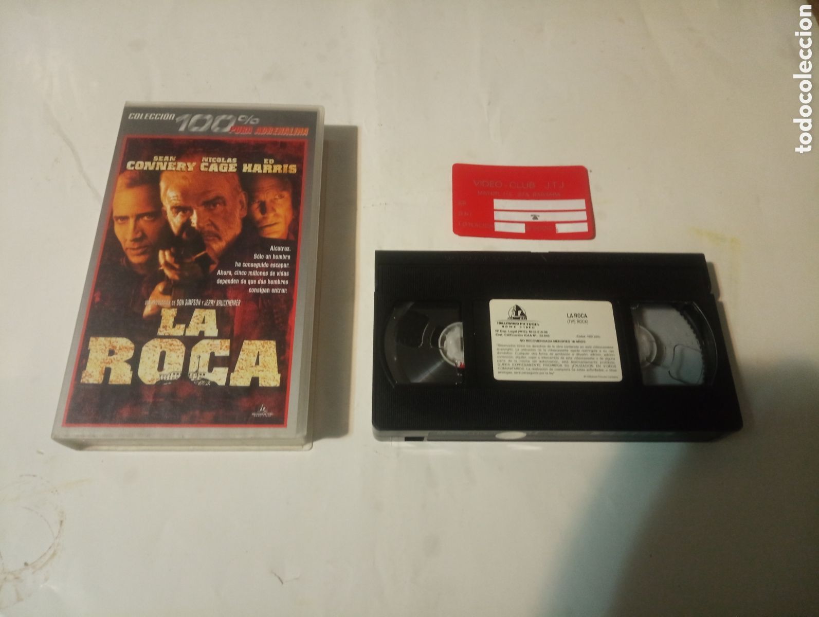 Cine: VHS LA ROCA SEAN CONNERY NICOLAS CAGE - Foto 1