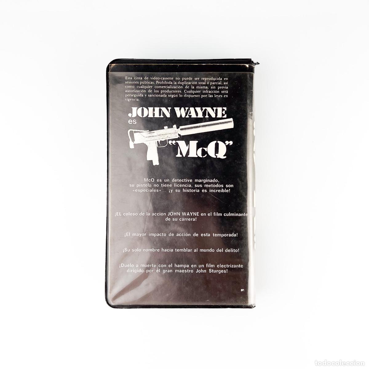 Cine: VHS McQ John Wayne, Laboratorios RAK - Foto 3