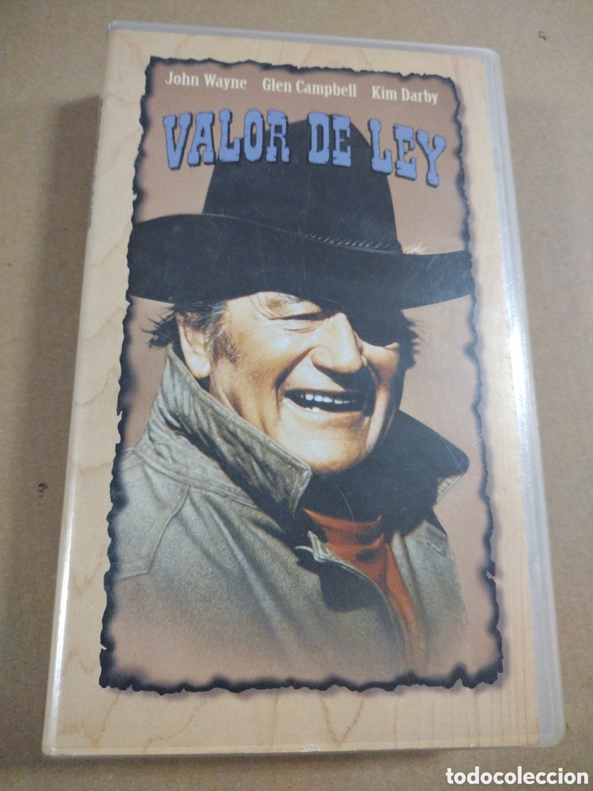 Cine: Valor de Ley. John Wayne. VHS. - Foto 1