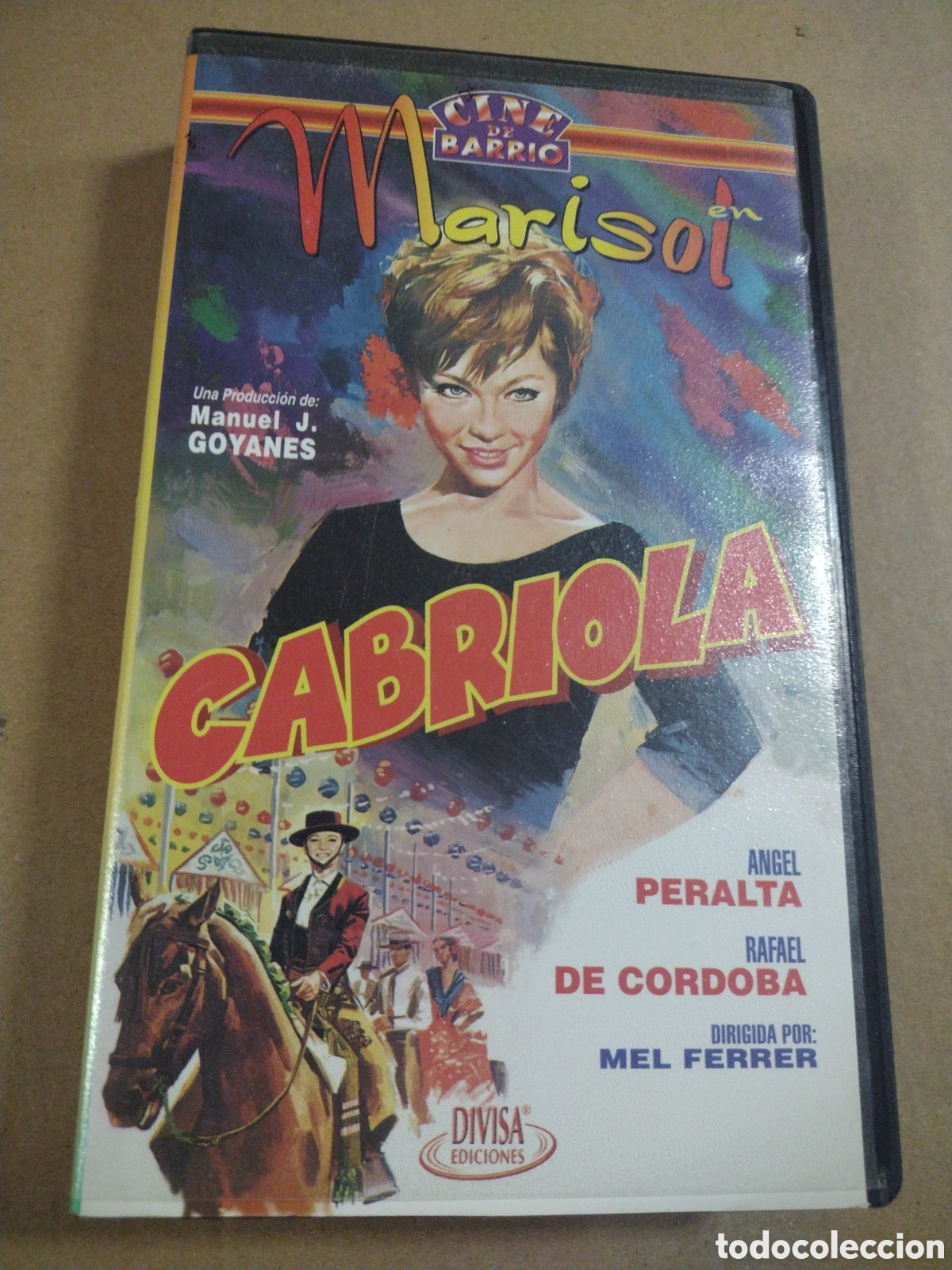 Cine: CABRIOLA (MARISOL). VHS. - Foto 1