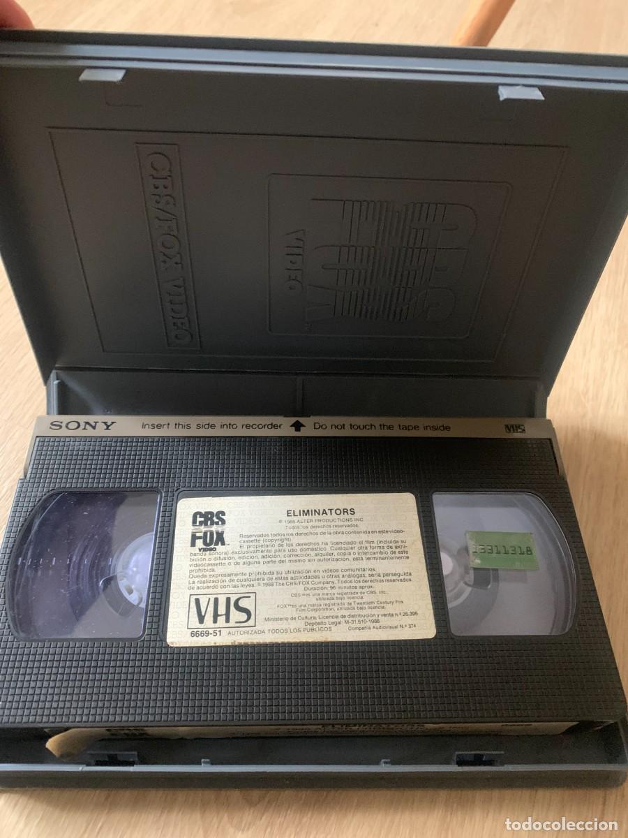 Cine: VHS. ELIMINATORS. ROBOTS - Foto 2