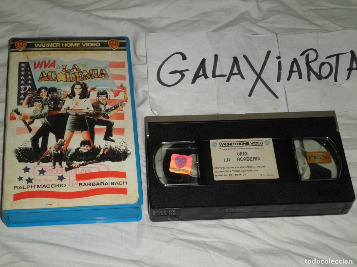 Cinema: Viva la academia. Pel&iacute;cula en v&iacute;deo VHS