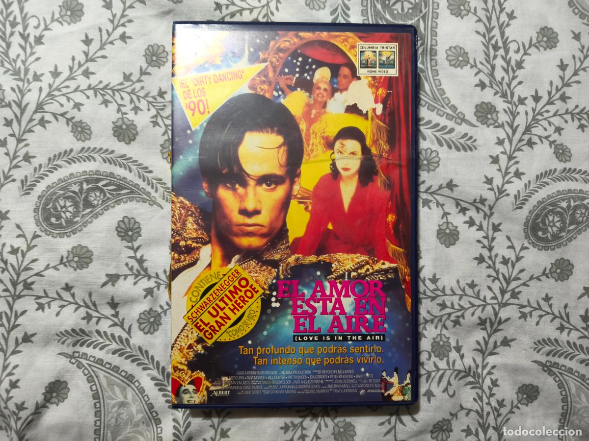 Cine: PELICULA VHS EL AMOR ESTA EN EL AIRE A&Ntilde;O 1993