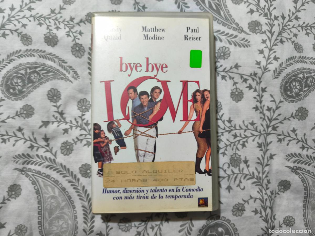 Cine: PELICULA VHS BYE BYE LOVE A&Ntilde;O 1996