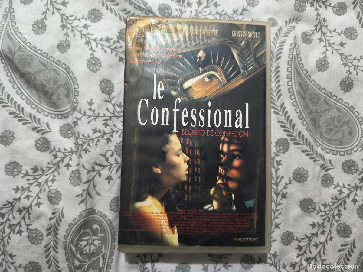 Cine: PELICULA VHS LE CONFESSIONAL SECRETO DE CONFESION A&Ntilde;O 1996