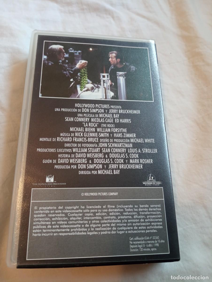 Cine: La roca vhs pel&iacute;cula - Foto 2