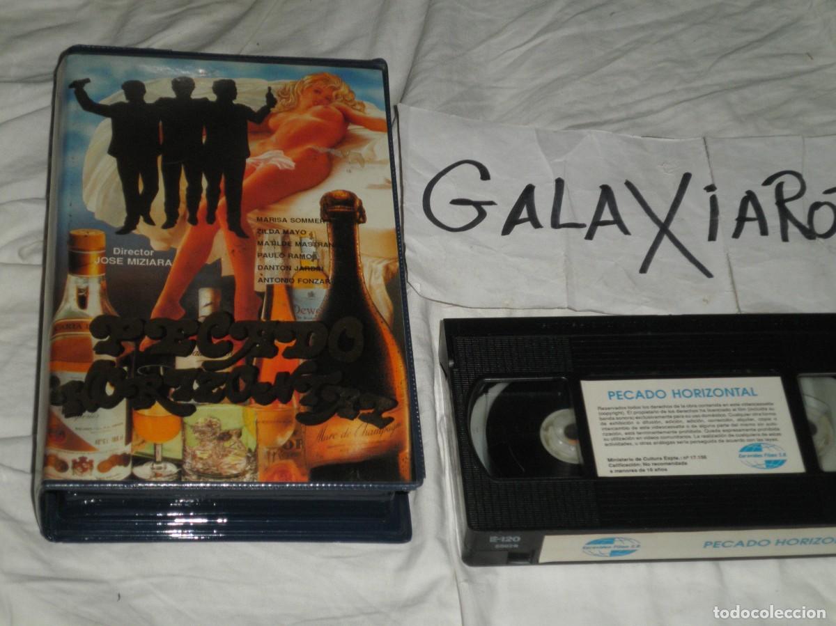 Cine: Pecado horizontal. Pelicula en video VHS - Foto 1