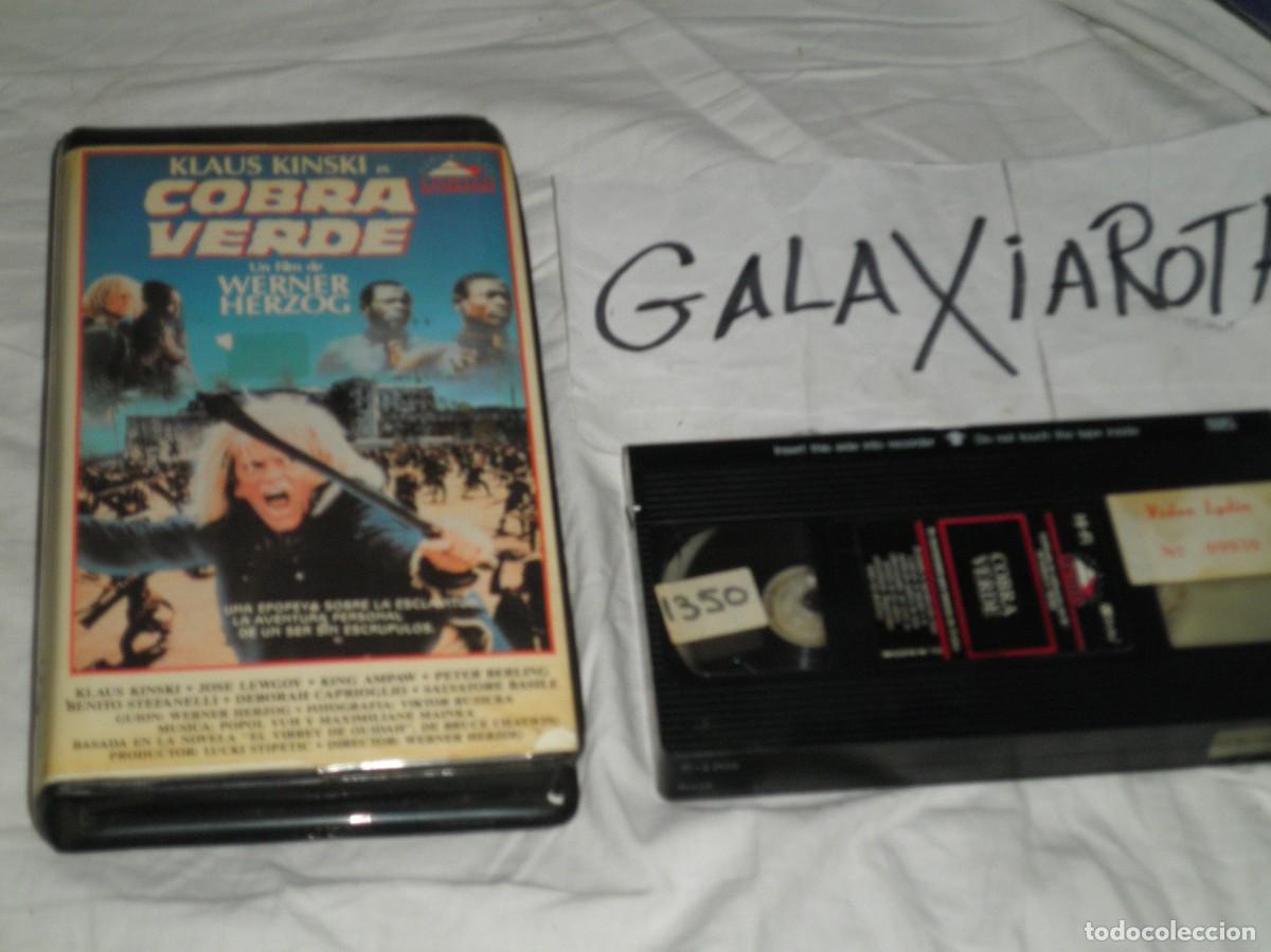 Cinema: Cobra verde. Pelicula en video VHS