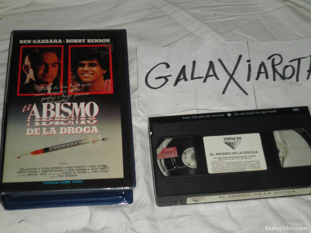 Cinema: El abismo de la droga. Richie. Pelicula en video VHS