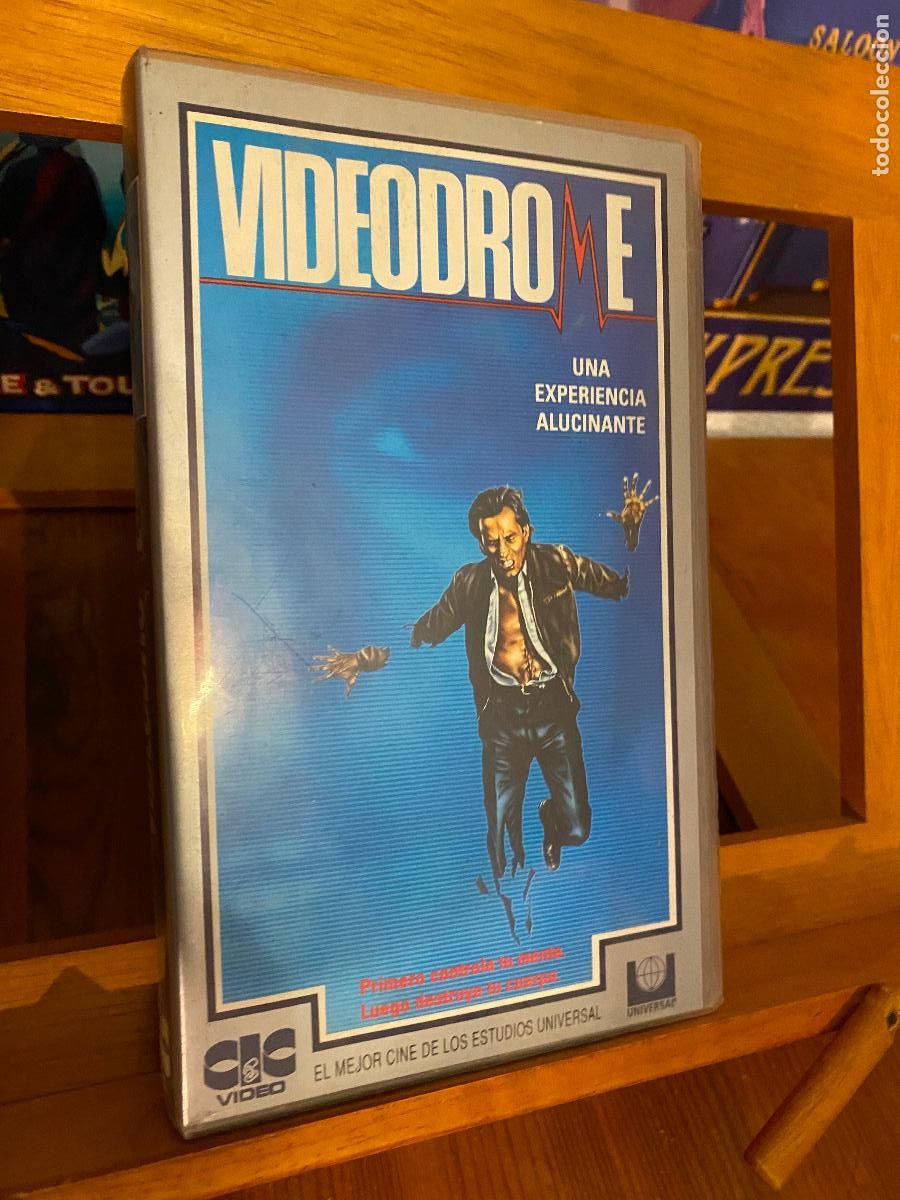 Cine: VHS PEL&Iacute;CULA VIDEODROME. ESPA&Ntilde;OL.