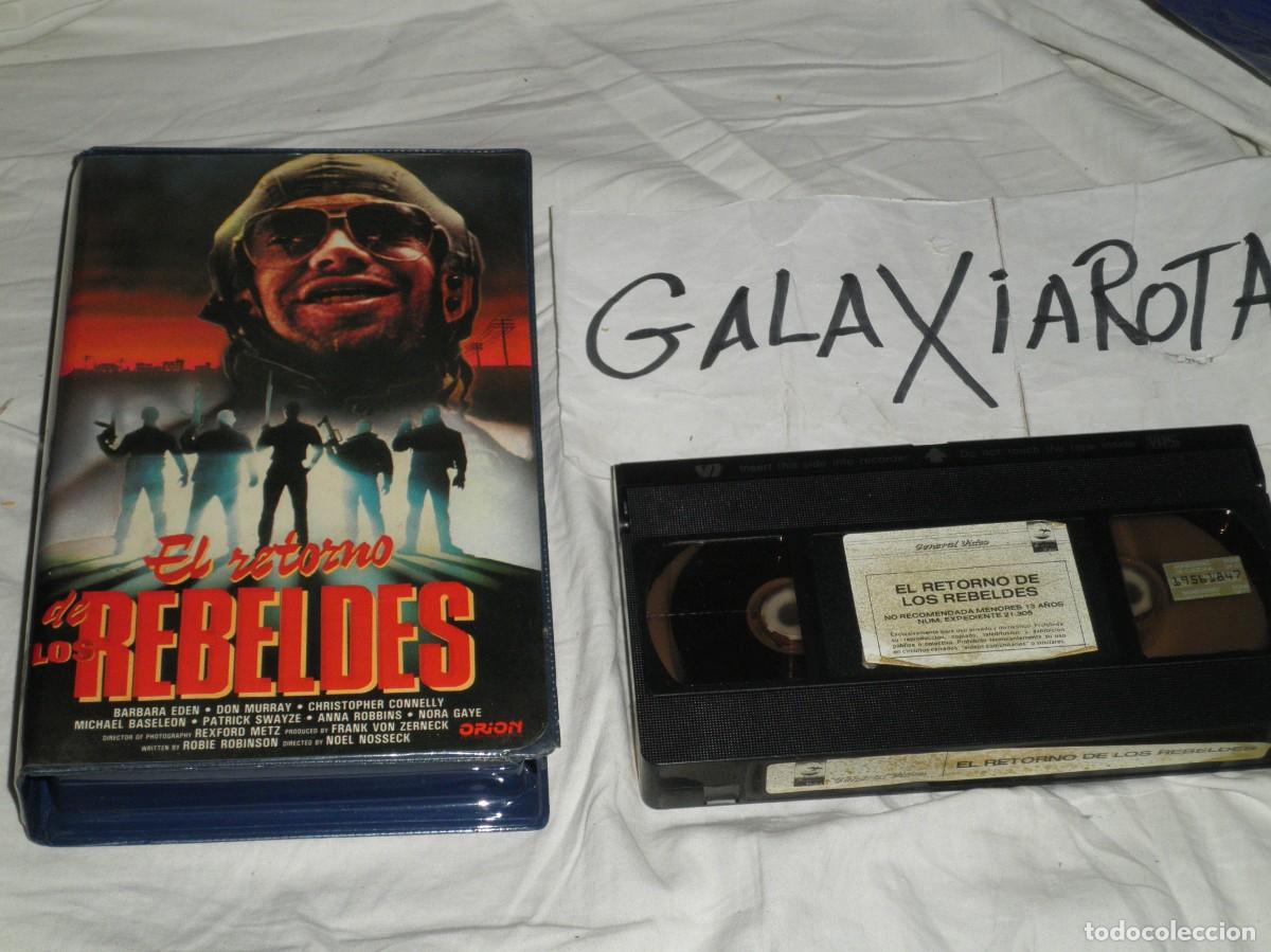 Cine: El retorno de los rebeldes. Pelicula en video VHS