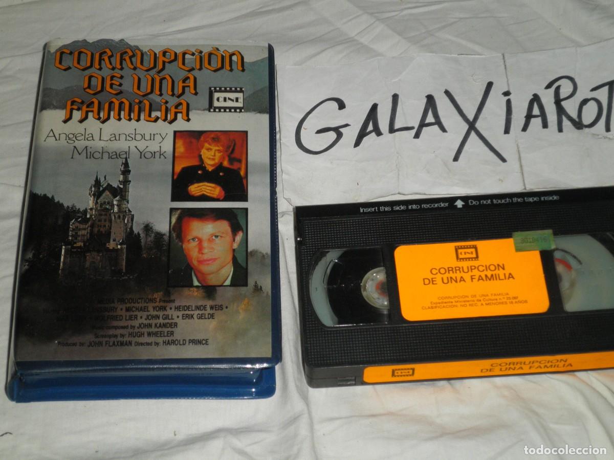 Cine: Corrupci&oacute;n de una familia. Pelicula en video VHS