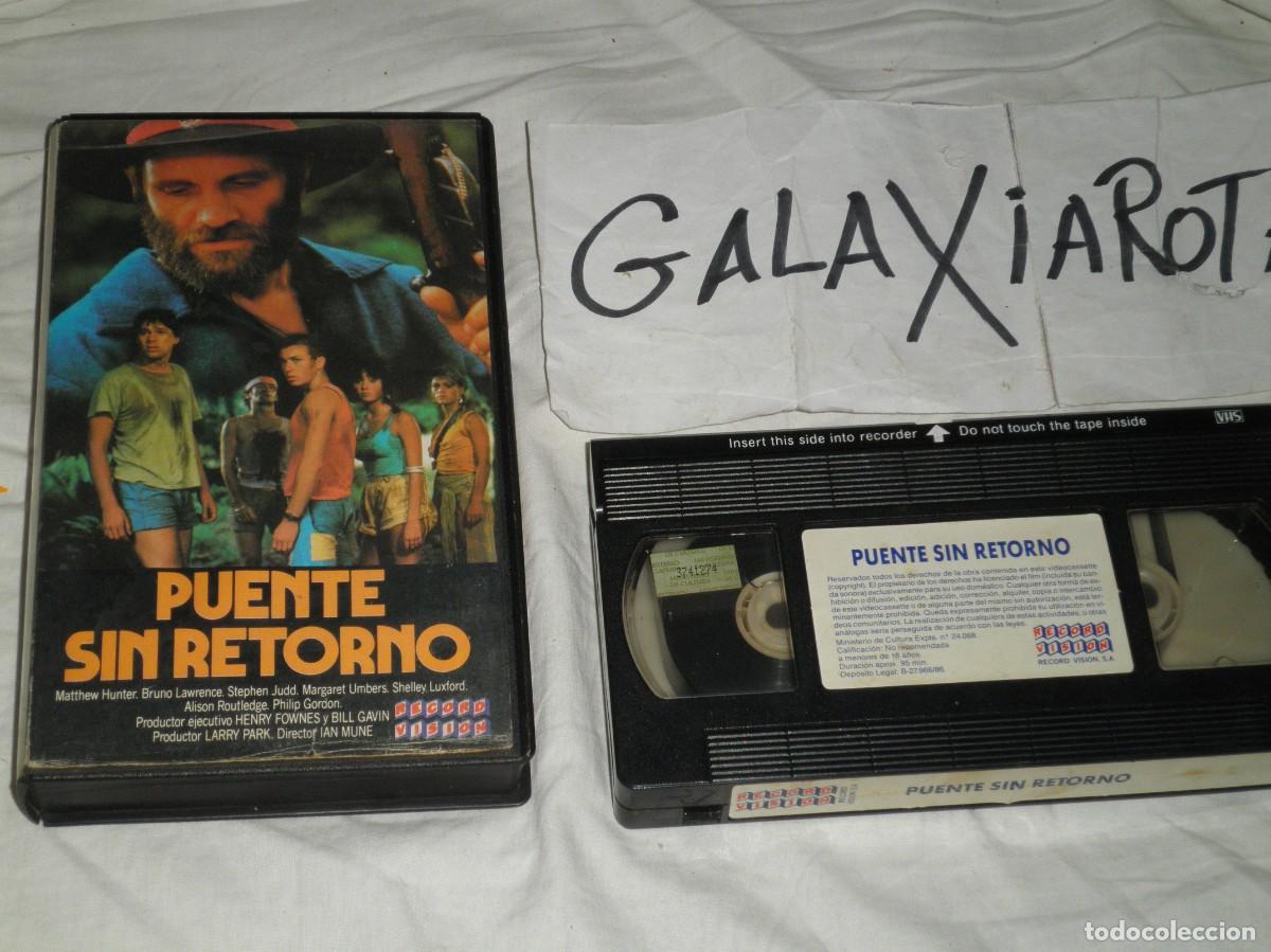 Cine: Puente sin retorno. Pelicula en video VHS