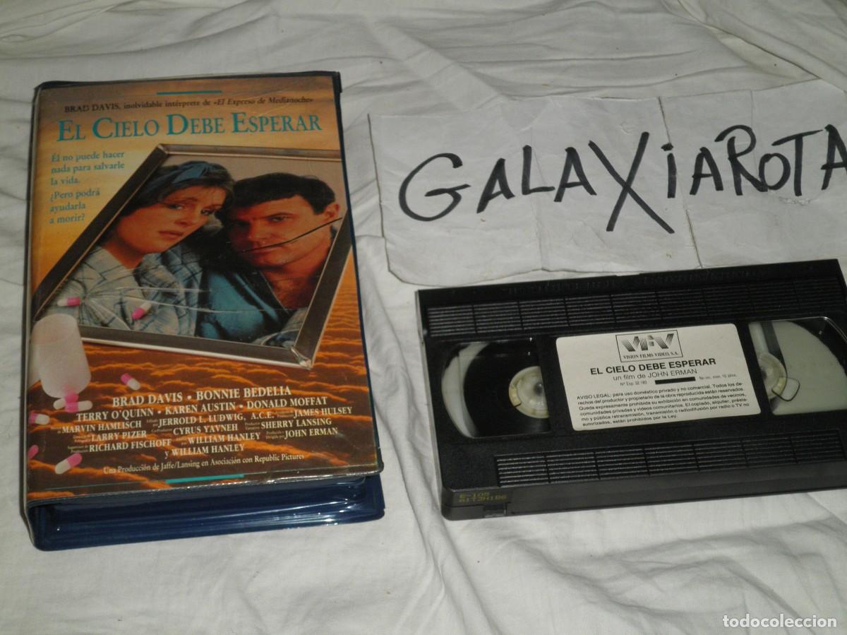 Cine: El cielo debe esperar. Pelicula en video VHS