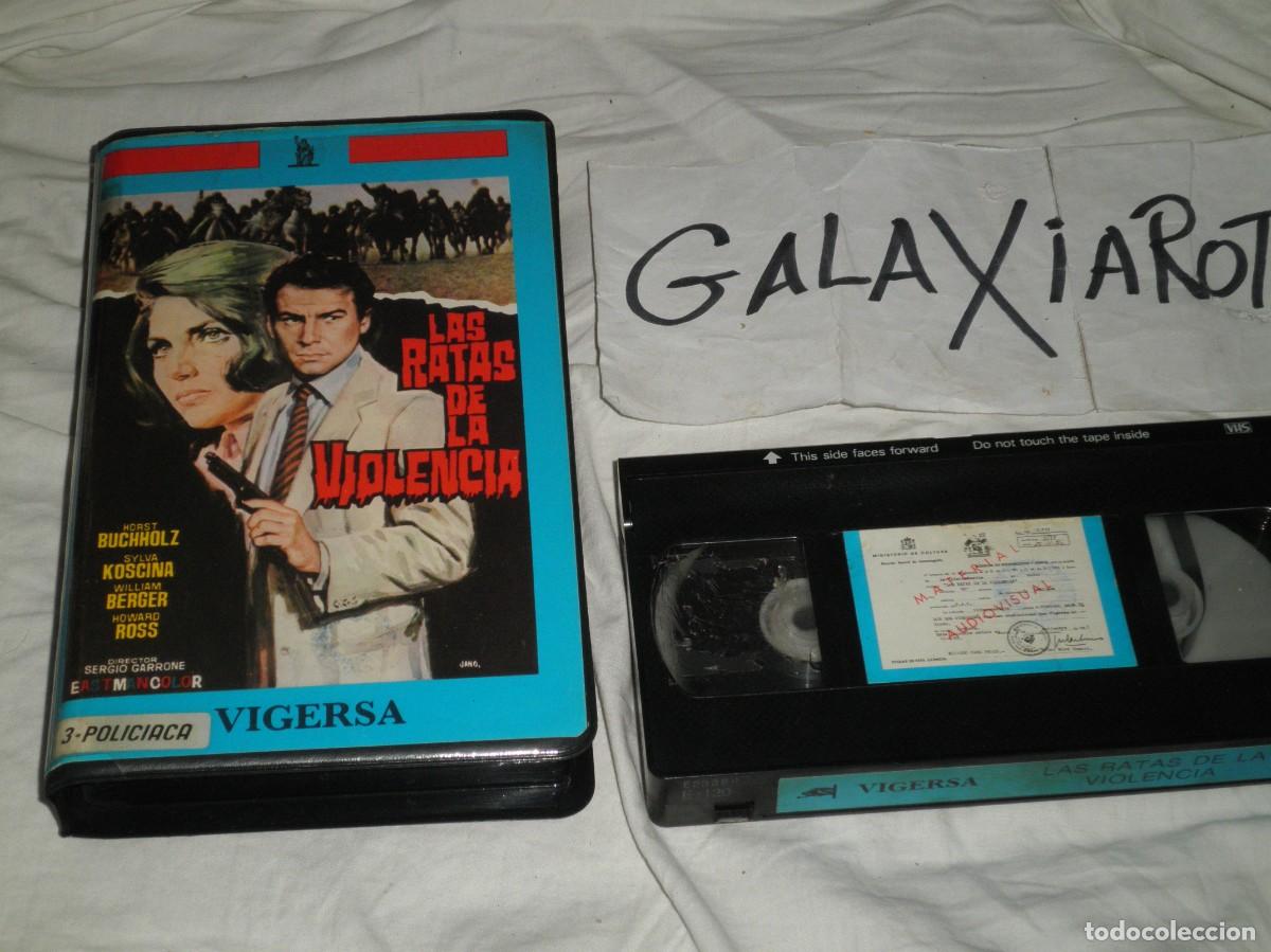 Cine: Las ratas de la violencia. Pelicula en video VHS