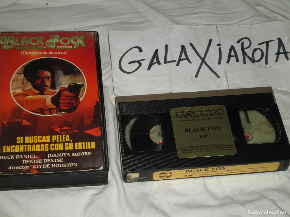 Cine: Black fox. Pelicula en video VHS