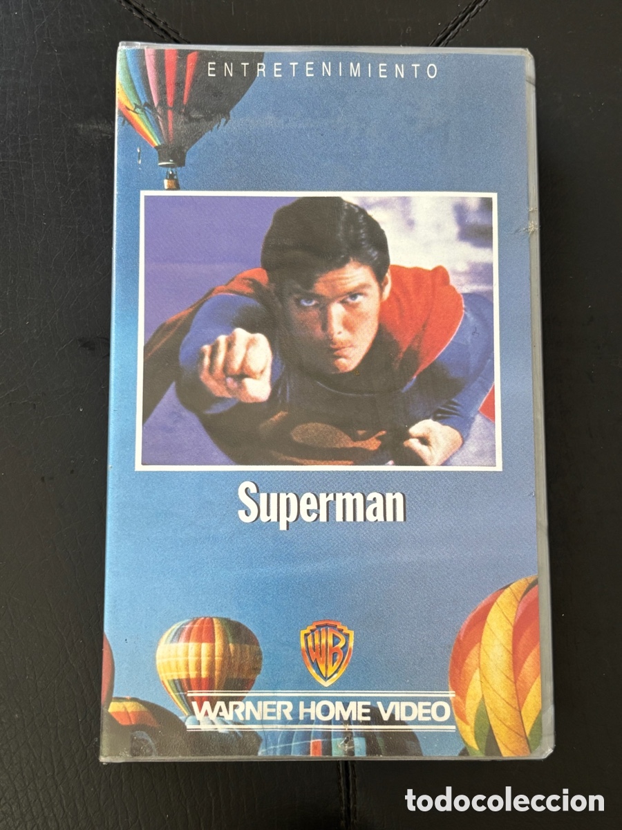 Cine: VHS original &ndash; &ldquo;Superman&rdquo; (Superman, 1978)