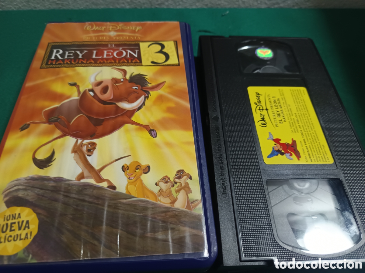 Cine: EL REY LE&Oacute;N 3 - VHS ..... - Foto 1