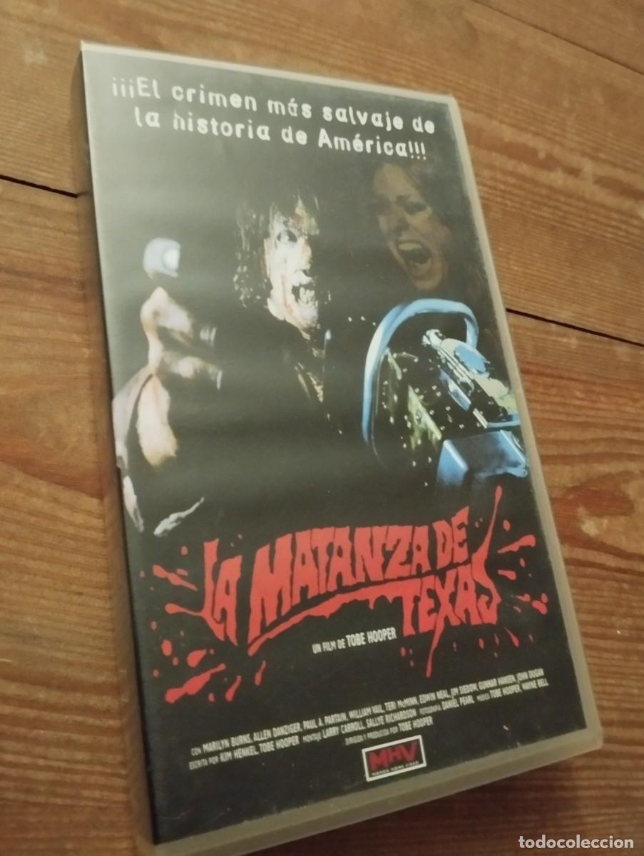 Cine: La matanza de Texas, vhs - Foto 1