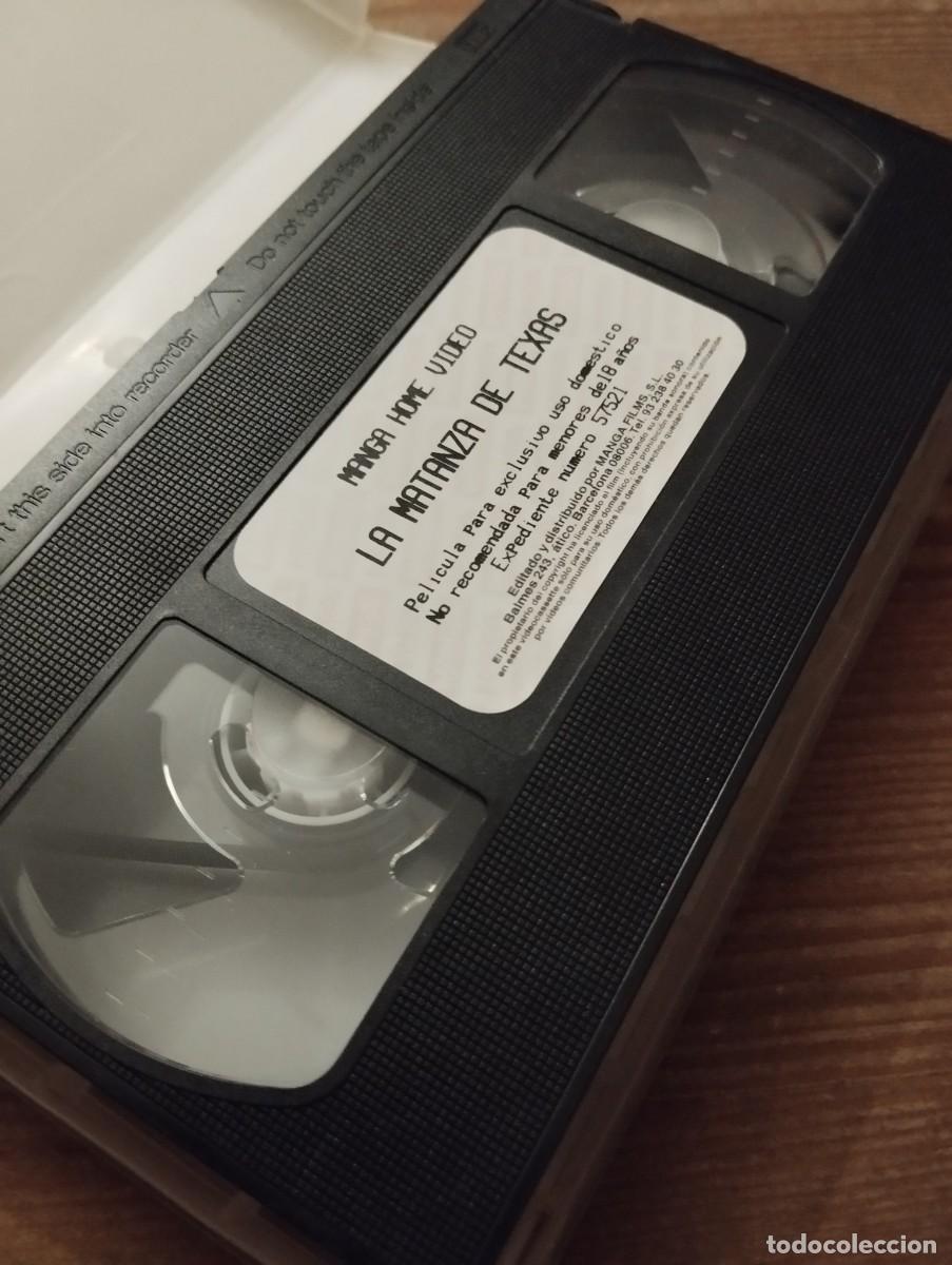 Cine: La matanza de Texas, vhs - Foto 3