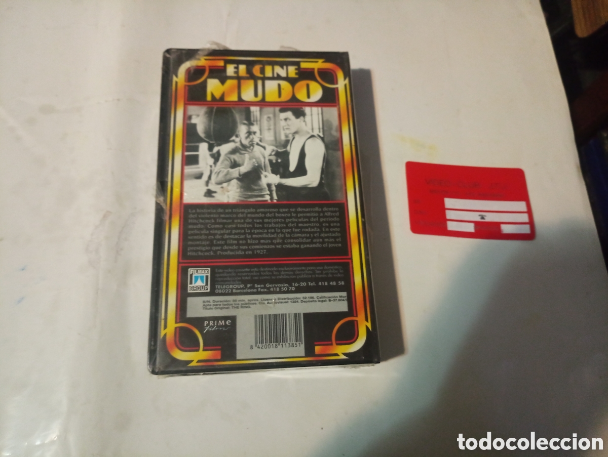 Cine: VHS el ring de Alfred hitchock precintada - Foto 3