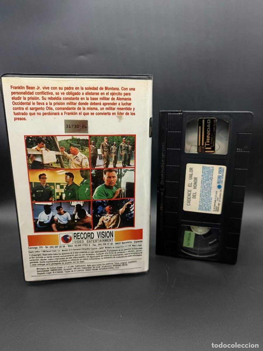 Cine: CADENCE EL VALOR DEL HONOR-VHS - Foto 2