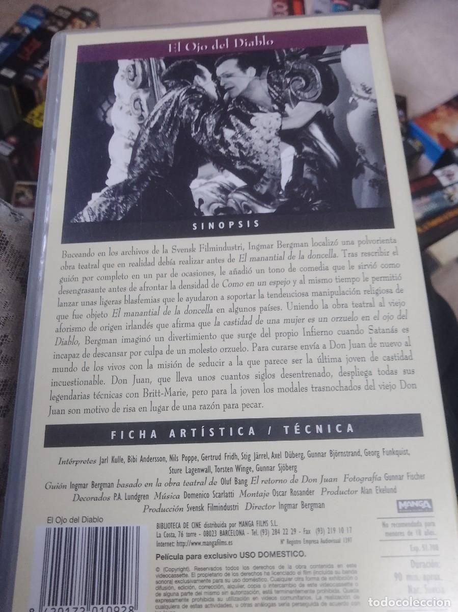 Cine: El ojo del diablo vhs - Foto 3