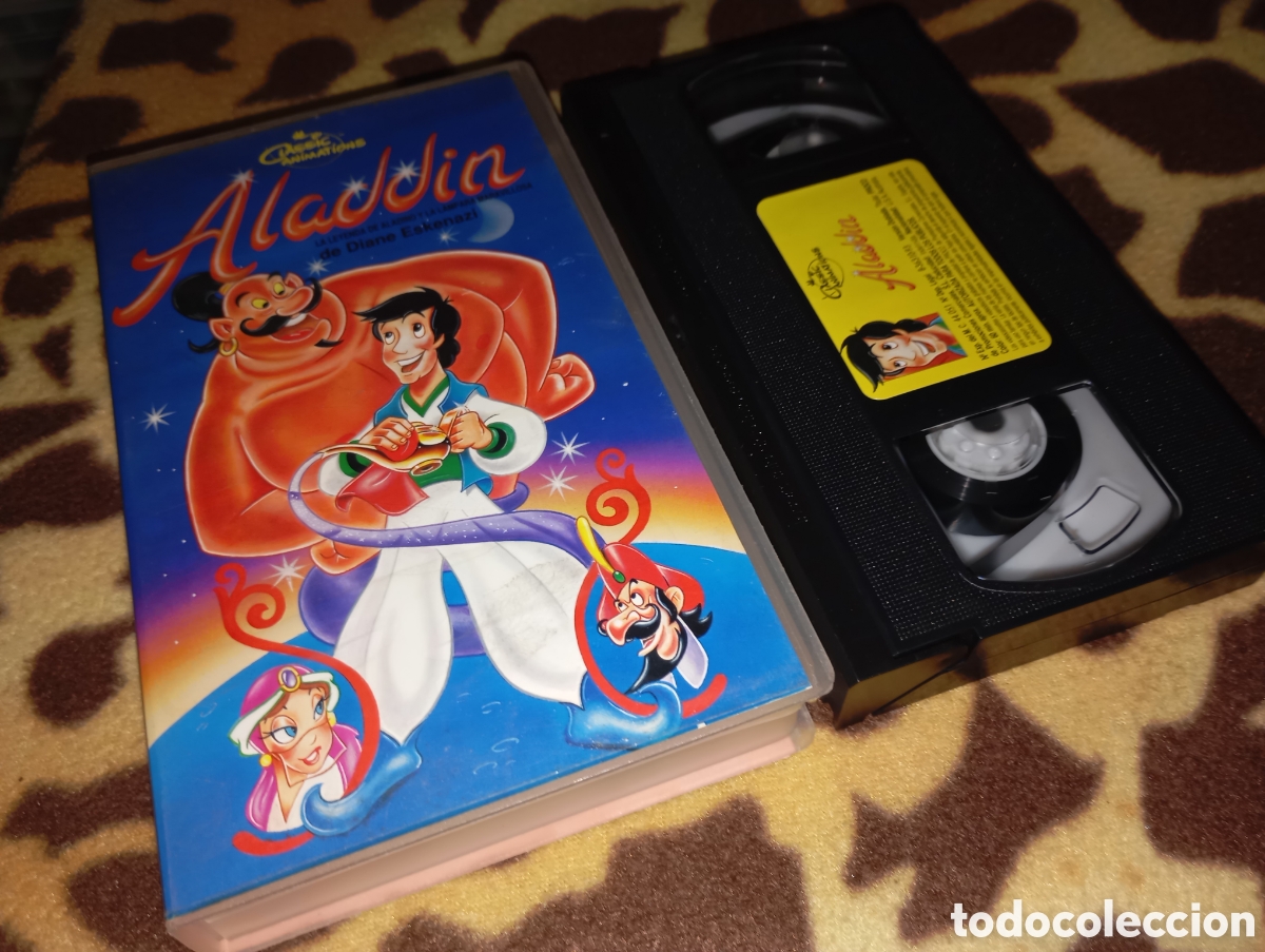 Cine: Vhs- Aladdin - classic animations - Foto 1