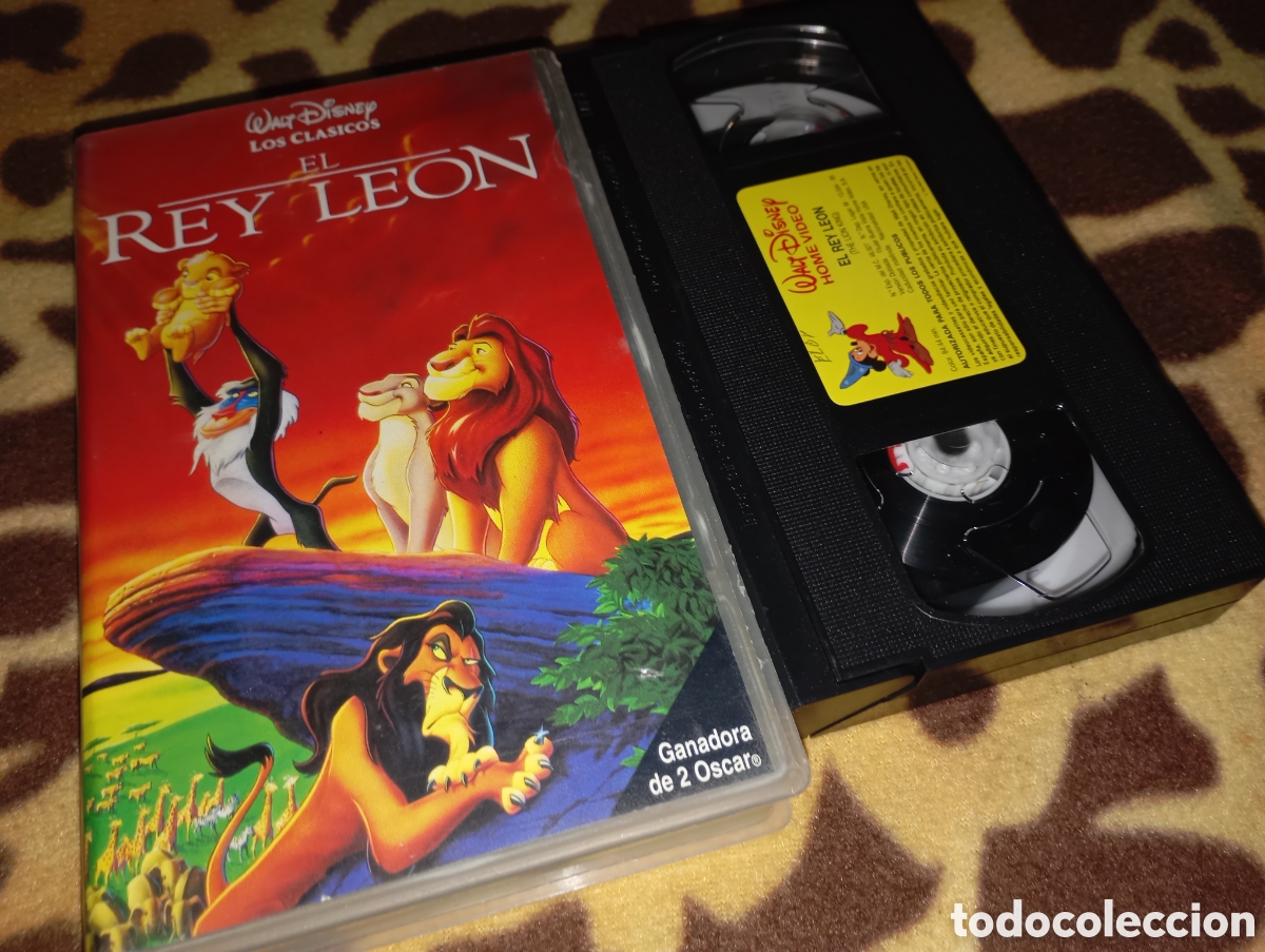 Cine: Vhs- el rey leon- disney - Foto 1