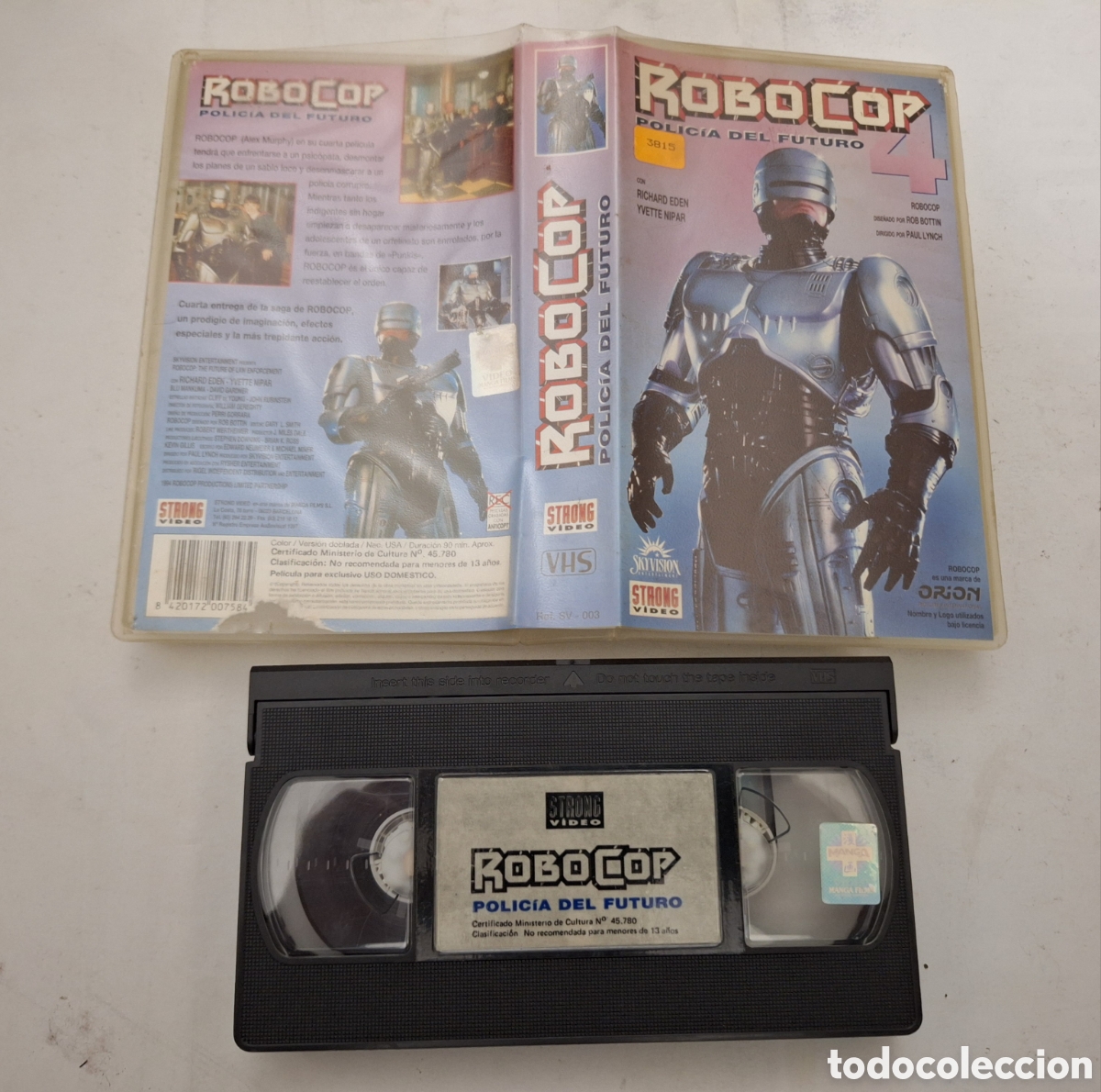 Cine: Robocop 4 VHS Acci&oacute;n - Foto 1