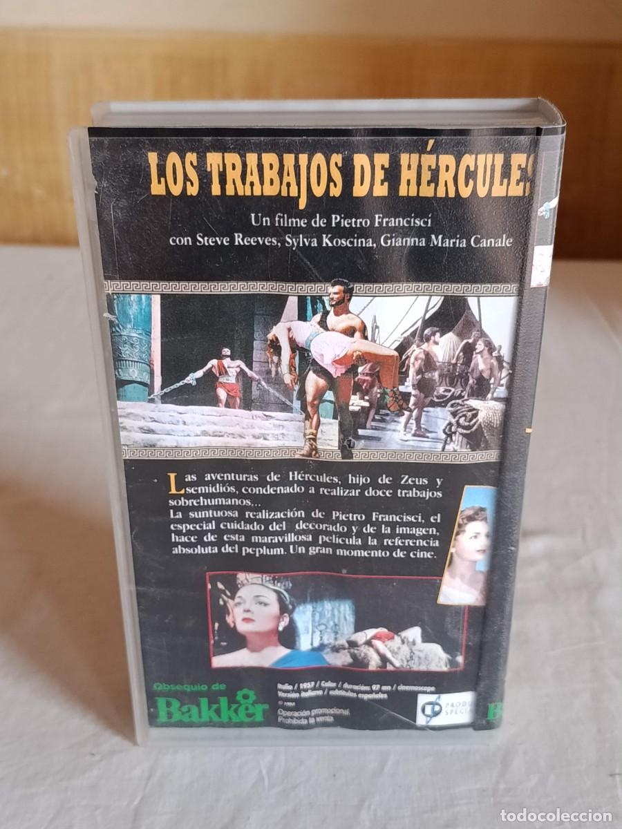 Cine: VHS Los trabajos de H&eacute;rcules - Foto 2