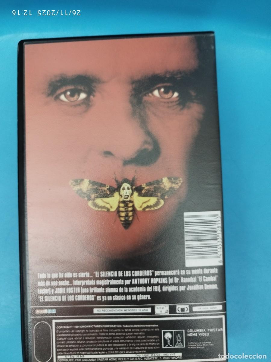 Cine: VHS El Silencio de los Corderos - Foto 2