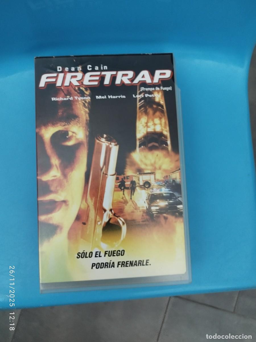 Cine: VHS Firetrap (Dean Cain) - Foto 1