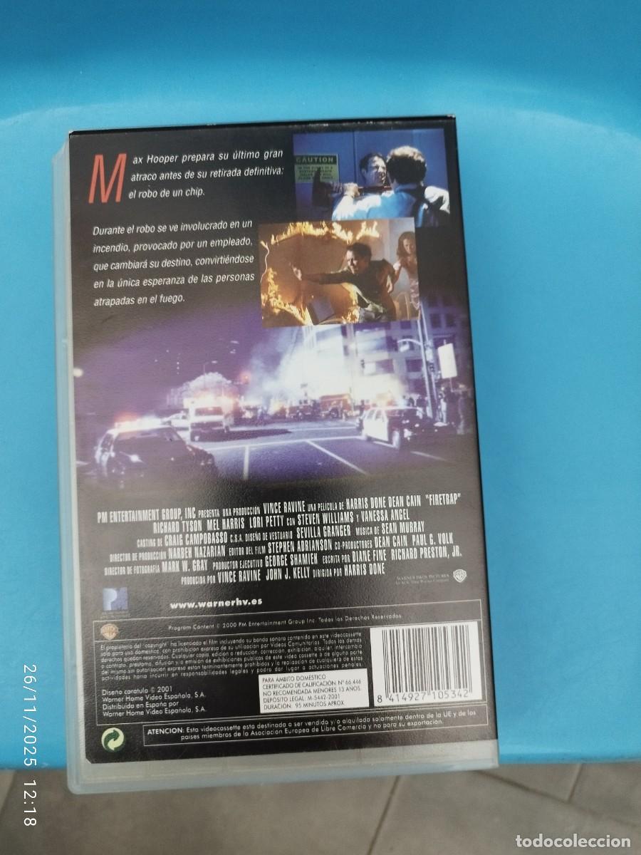 Cine: VHS Firetrap (Dean Cain) - Foto 2