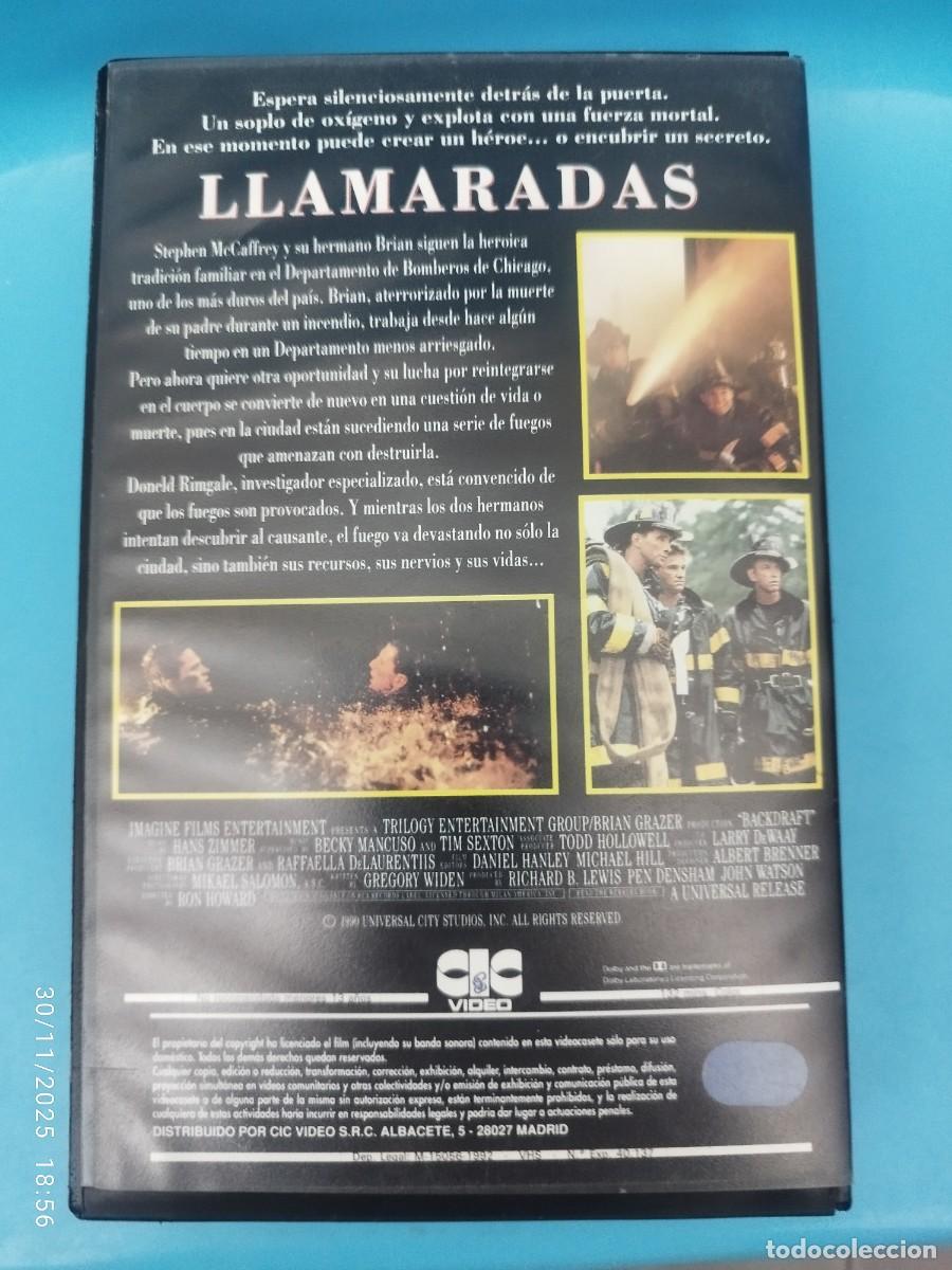Cine: VHS Llamaradas (Ron Howard) - Foto 2