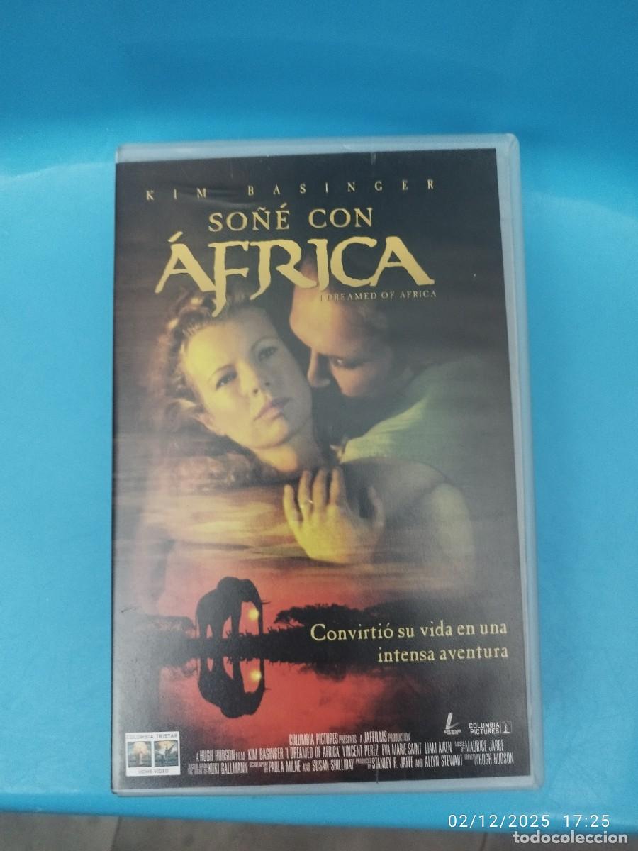 Cine: VHS So&ntilde;&eacute; con &Aacute;frica (Kim Basinger) - Foto 1