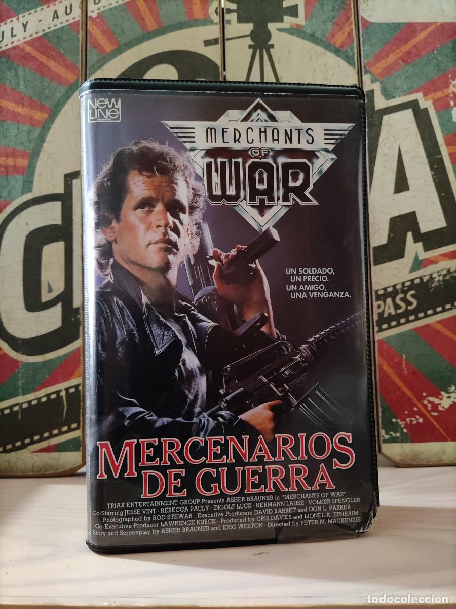 Kino: LN 22 VHS CG Mercenarios de guerra - Jesse Vint, Rebecca Pauly
