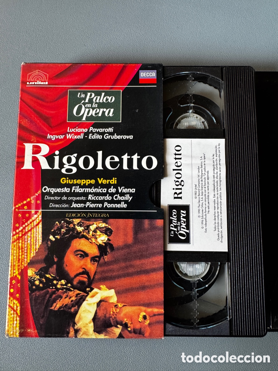 Cine: Rigoletto - Giuseppe Verdi - VHS - Foto 2