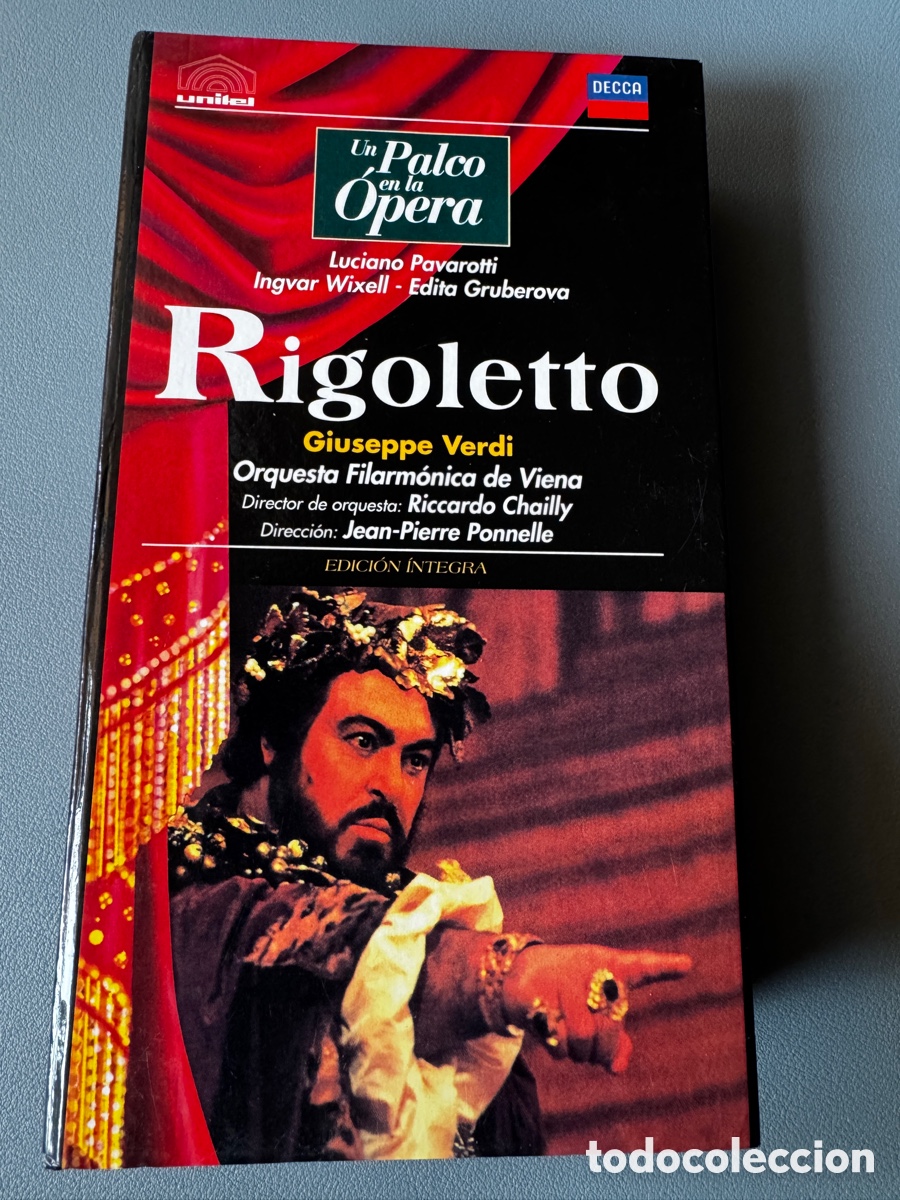 Cine: Rigoletto - Giuseppe Verdi - VHS - Foto 1
