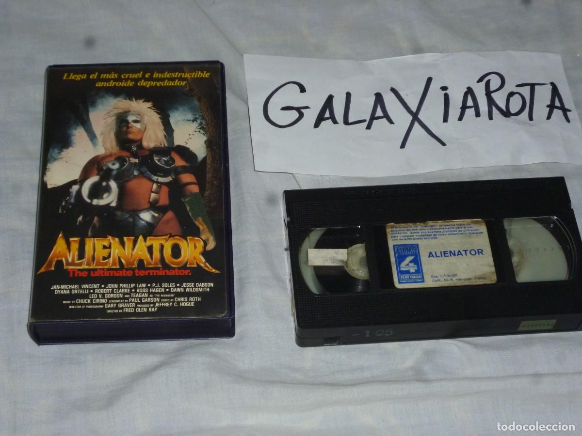 Cine: Alienator. pelicula en video vhs - Foto 1