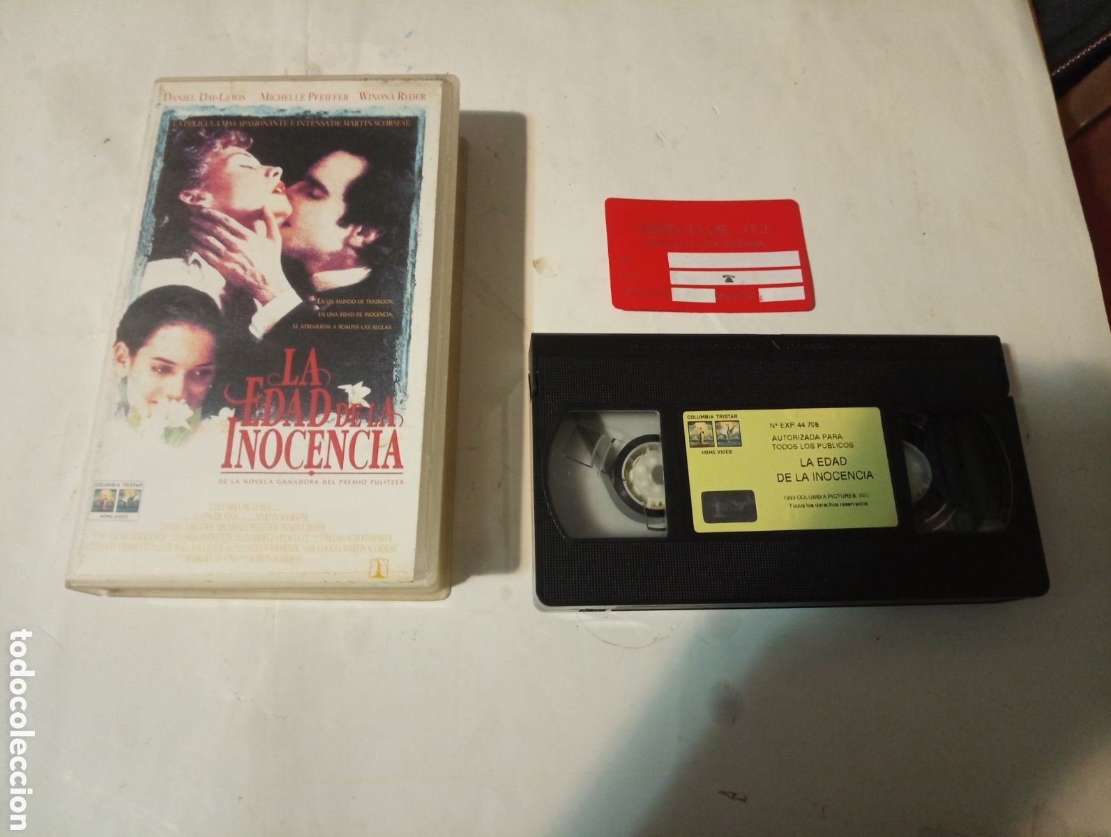 Cine: VHS LA EDAD DE LA INOCENCIA - Foto 1