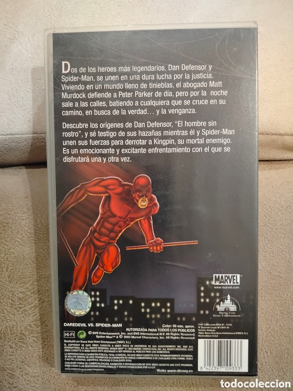 Cine: Spider-Man/Dare Devil VHS - Foto 2