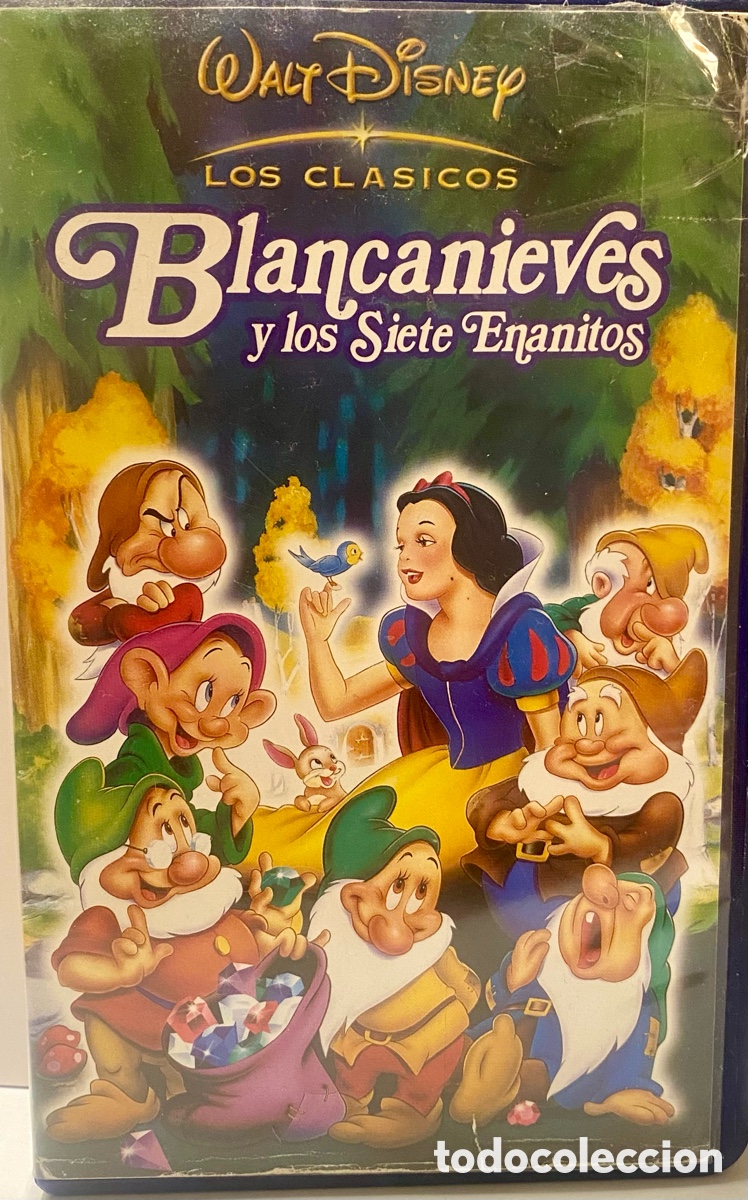 Cine: Blancanieves VHS Los cl&aacute;sicos Walt Disney