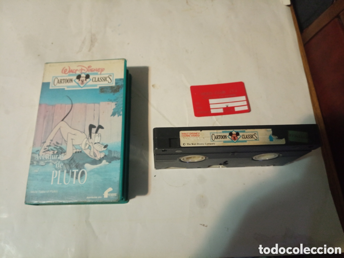 Cine: VHS dibujos aventuras de Pluto - Foto 2