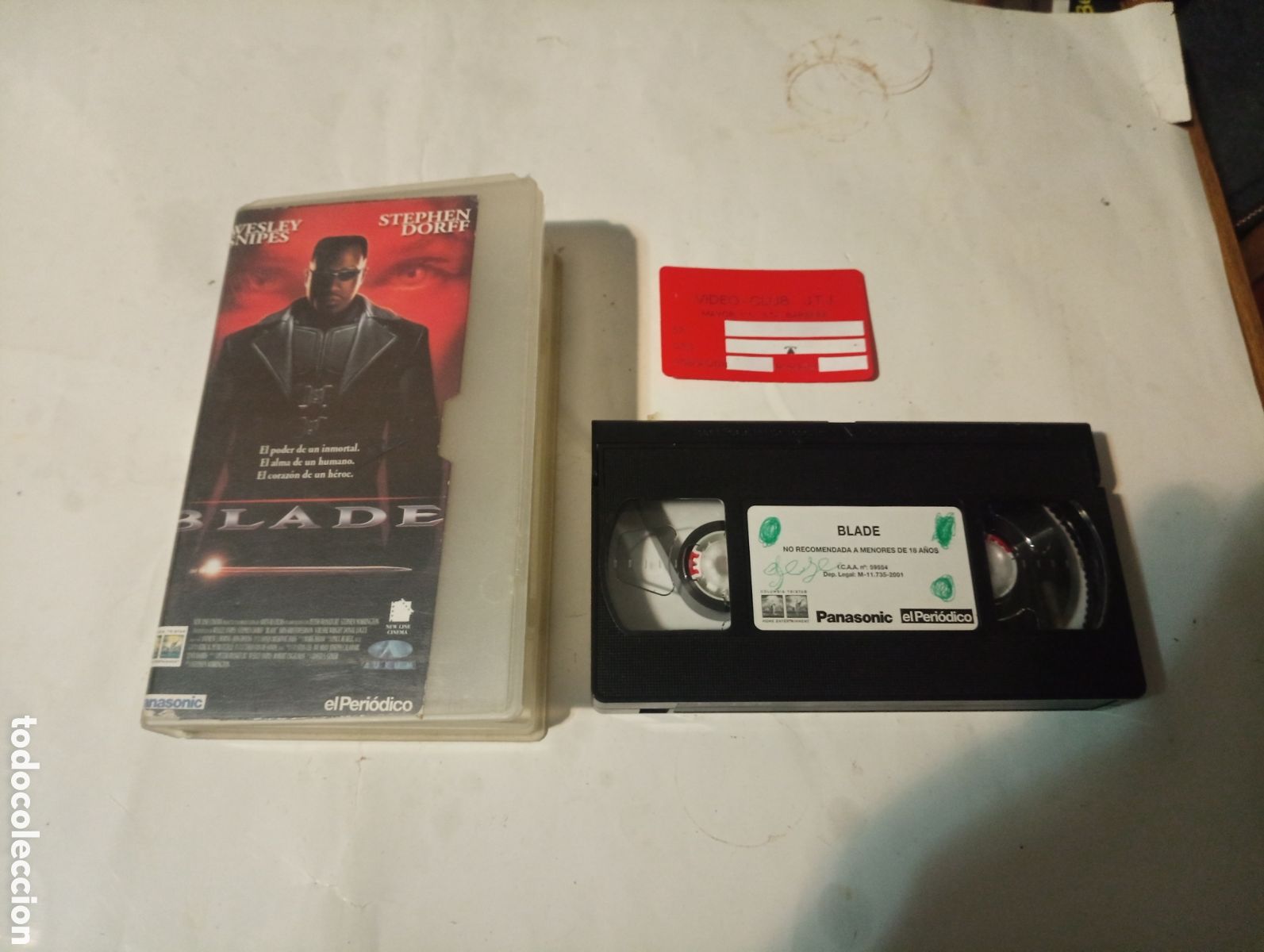 Cine: VHS Blade wesley Snipes - Foto 1