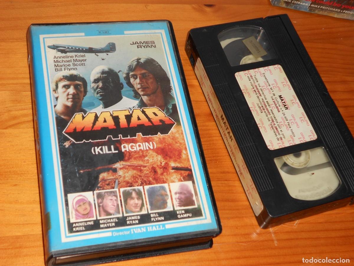 Cine: Matar kill again. Pelicula en video VHS - Foto 1