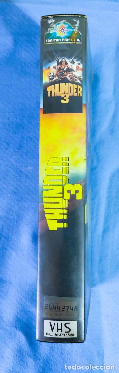 Cine: VIDEO ORIGINAL VHS THUNDER 3 - Foto 3